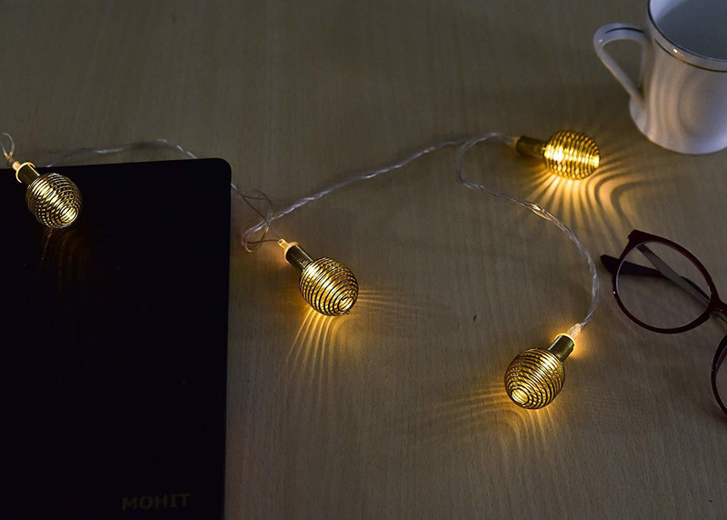 lexton 196.85 inch Yellow Rice Lights(Pack of 1)