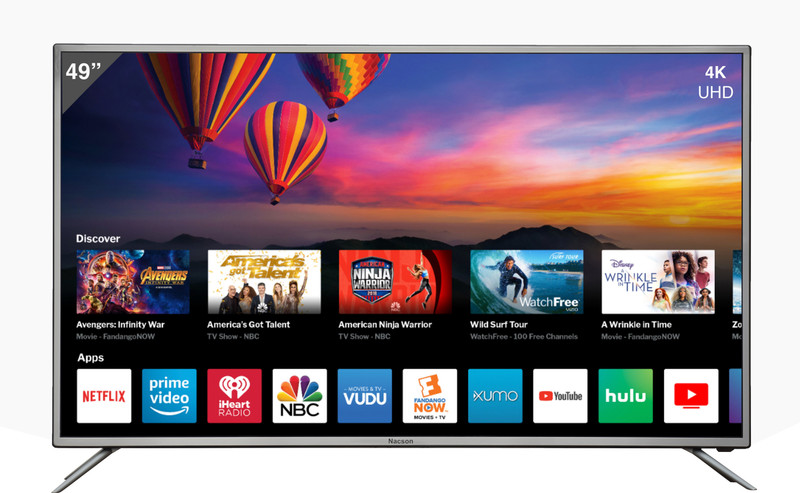 Nacson Ultra 4K 124cm (49 inch) Ultra HD (4K) LED Smart Android TV(NS5115S4K)