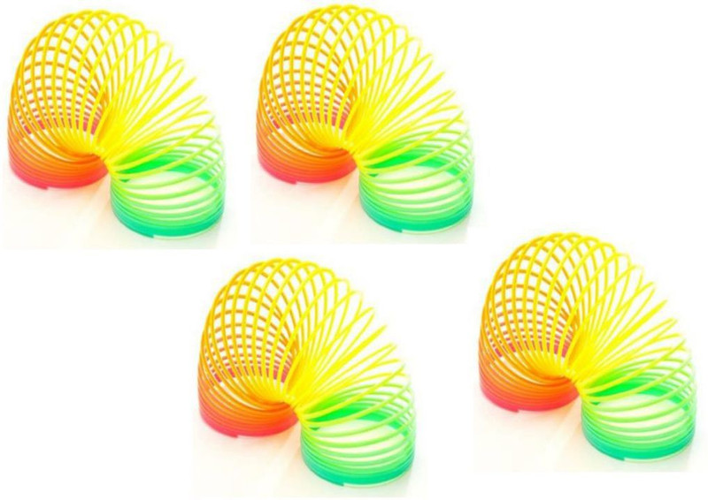 TokriWala Rainbow Magic Spring Fun Playing for Kids Magic Spring Gag Toy(Multicolor)