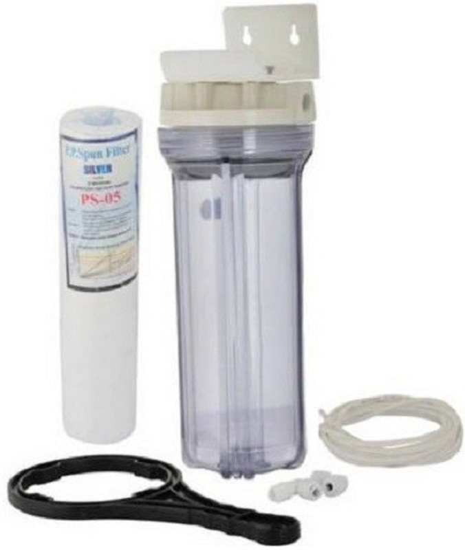 sukki 10 Inch Transparent pre filter bowl set for water purifier Solid Filter Cartridge(0124, Pack of 5)