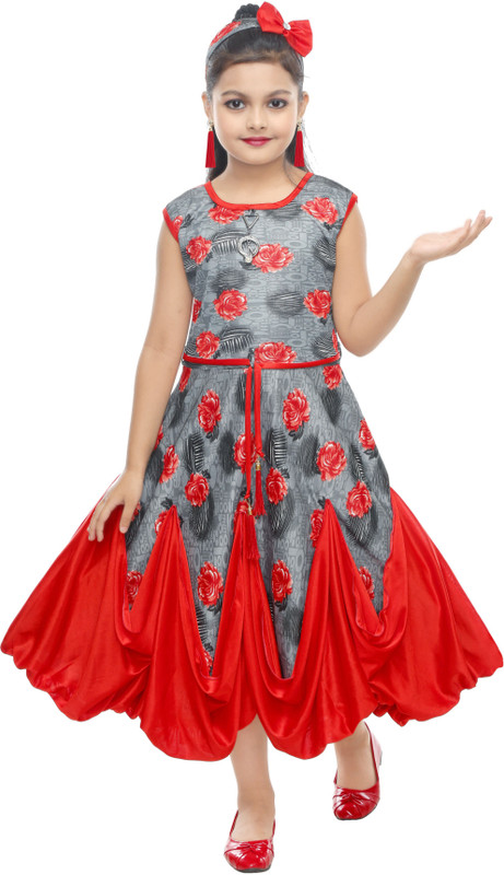 mrm creation Girls Party(Festive) Dress Hair Band(Grey)