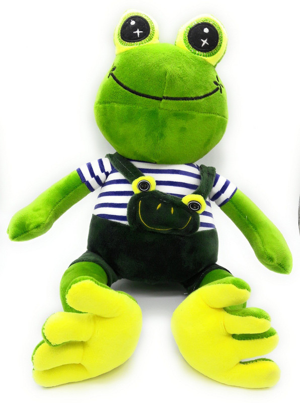 unique toy world Premium Boy Cute Frog Soft Toy for Children( 40 cm )Green  - 40 cm(Multicolor)
