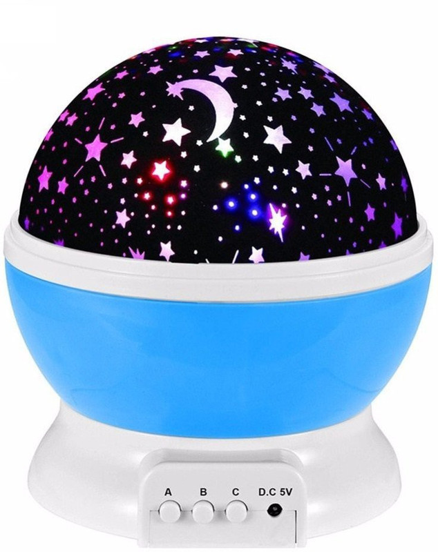 veer StarMasterRoundLamp Night Lamp(5 cm, Multicolor)