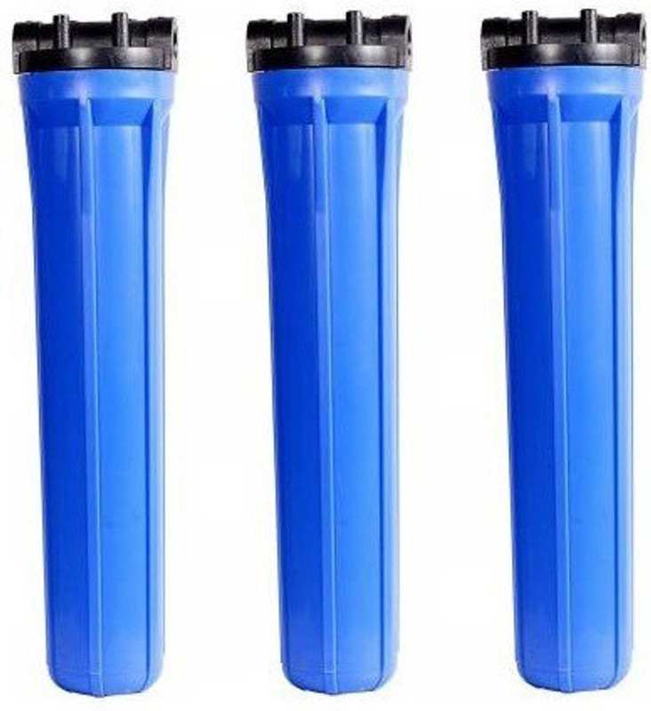 sukki Big Blue Filter Housing 20 Inch For Commercial RO Water Purifier Solid Filter Cartridge(0124, Pack of 3)