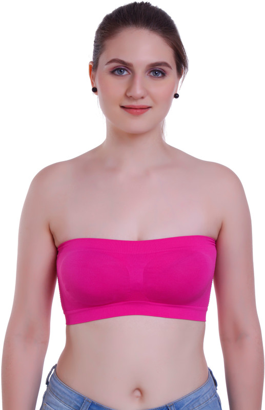 master choice Tube Bra Women Tube Non Padded Bra(Pink)