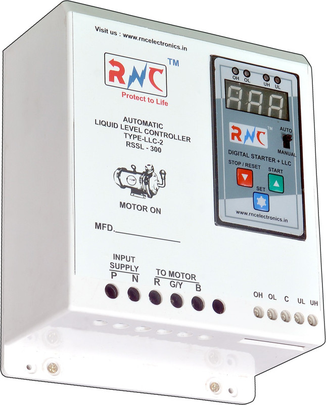 rnc electronics Single Phase Digital Monoblock Pump Starter+ LLC RSSL 300 MCB(2)