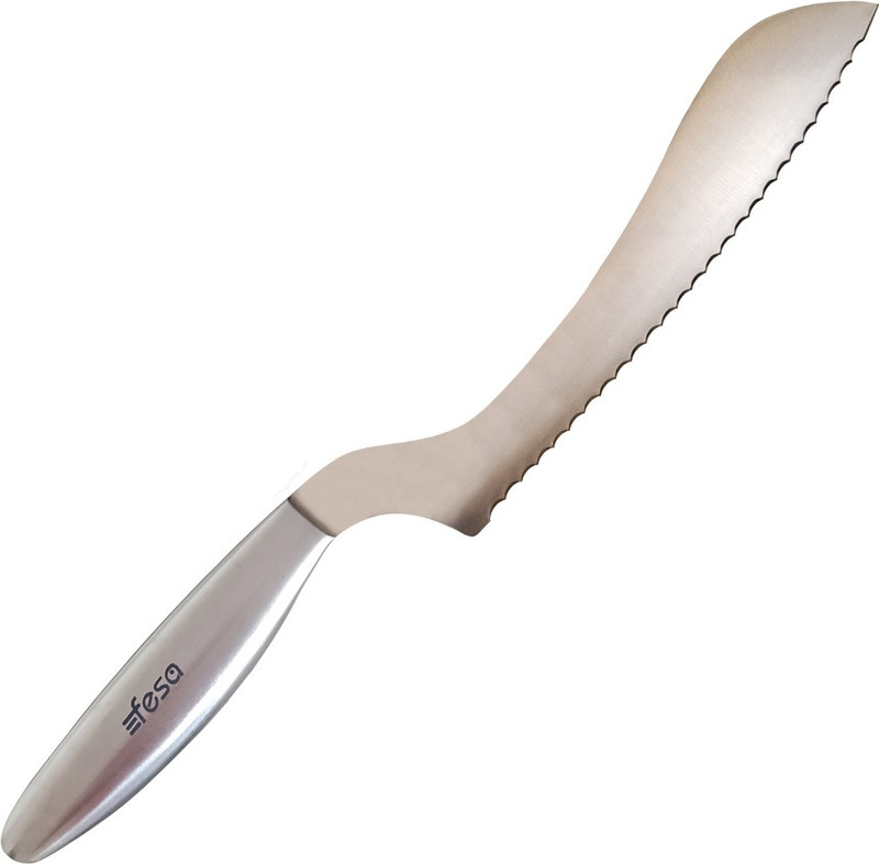 fesa Offset Serrated Blade Stainless Steel Knife(Pack of 1)