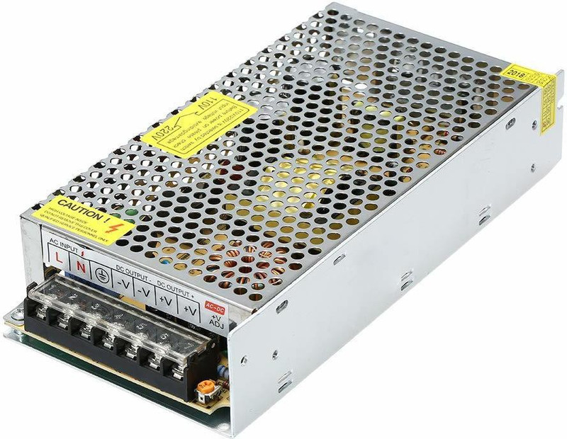 REES52 12V 10Amp 120W DC Power Supply Driver for CCTV 120 Watts PSU(Silver) REES52 12V 10Amp 120W DC Power Supply Driver for CCTV 120 Watts PSU(Silver)