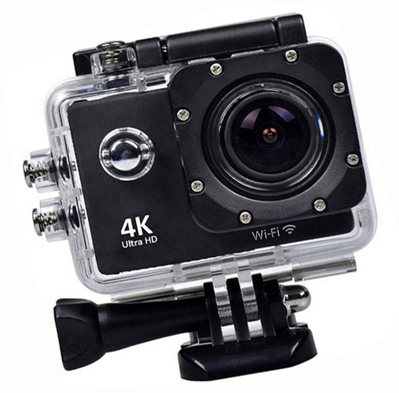 Maupin 4K ACTION CAMERA Ultra HD Cam Waterproof Sports and Action Camera(Black, 16 MP)
