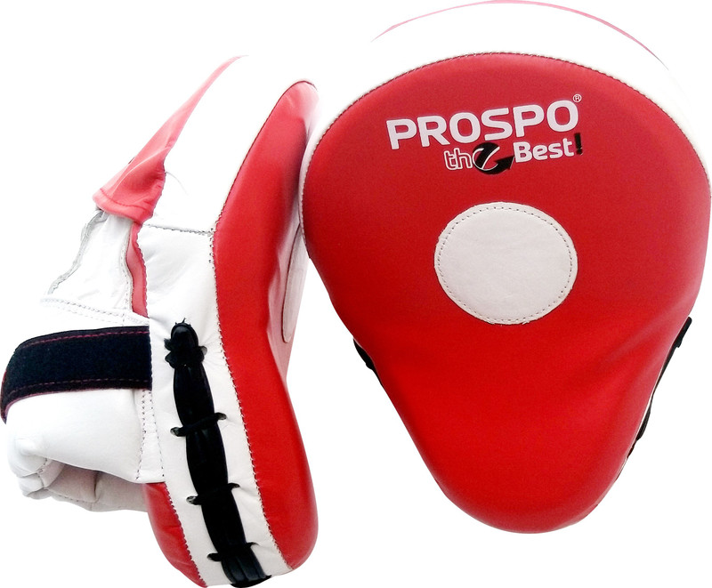 PROSPO Genuine Cow Hide Leather Focus Pad Focus Pad(Red)