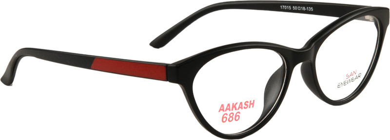 SAN EYEWEAR Full Rim Cat-eyed Frame(51 mm) SAN EYEWEAR Full Rim Cat-eyed Frame(51 mm)