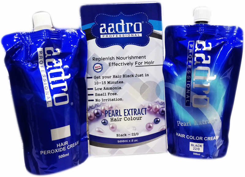 Buy aadro Pearl Extract Hair Color black Online at desertcartINDIA