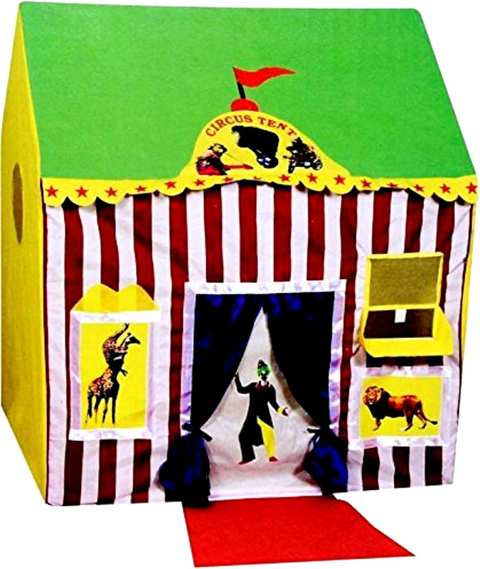windsales Circus Tent House for Kids(Multicolor)