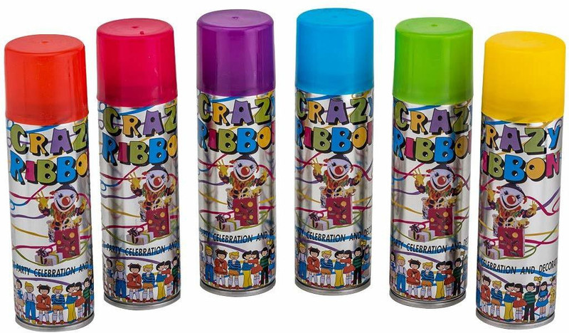 party bash RS001 Snow Spray(150 ml, Pack of 6)