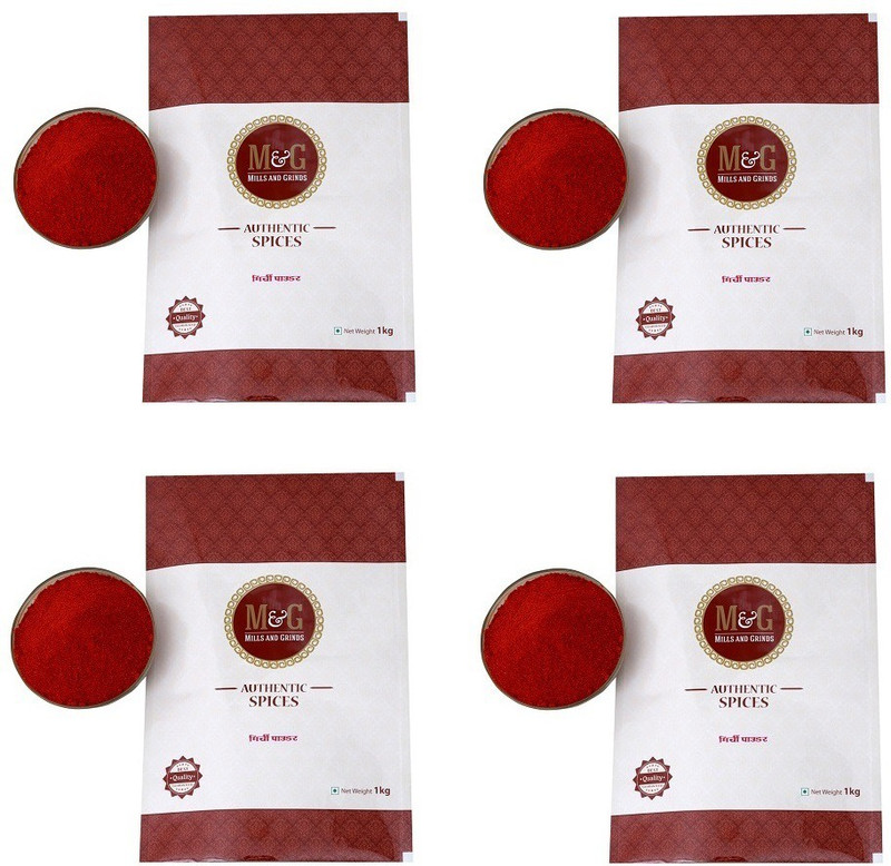 mills and grinds RED CHILI POWDER 003 PACK OF 4(4 x 0.25 kg)