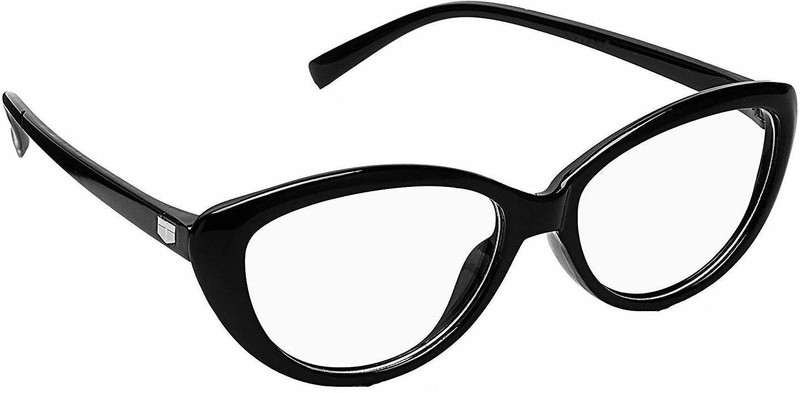 jazz style Cat-eye, Over-sized Sunglasses(Clear)
