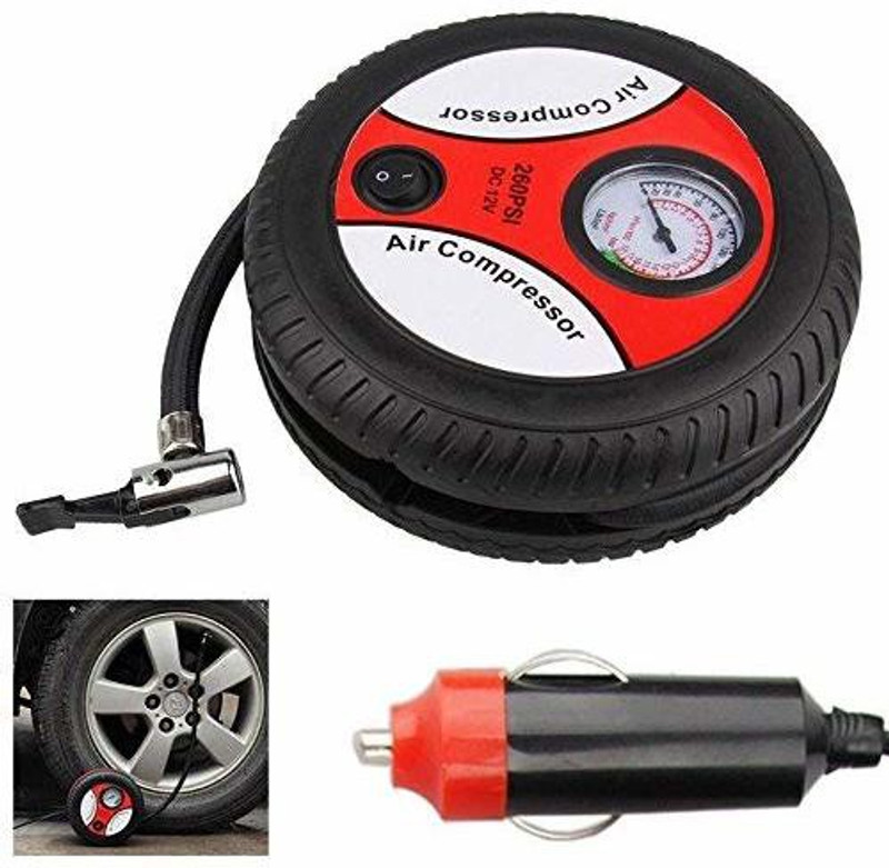 jamunesh 260 psi Tyre Air Pump for Car & Bike