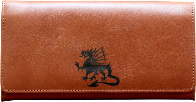 karmanah Women Brown Genuine Leather Wallet(16 Card Slots)
