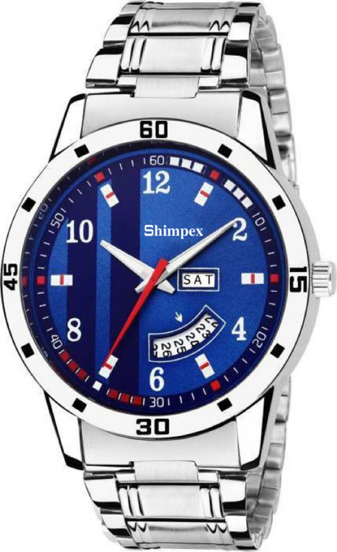 shimpex PT00076006 Day And Date Function Watch (1 year warranty) Analog Watch  - For Boys