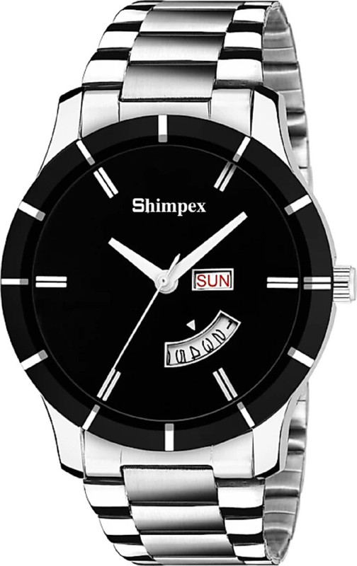 shimpex PT00076003 Day And Date Function Watch (1 year warranty) Analog Watch  - For Boys