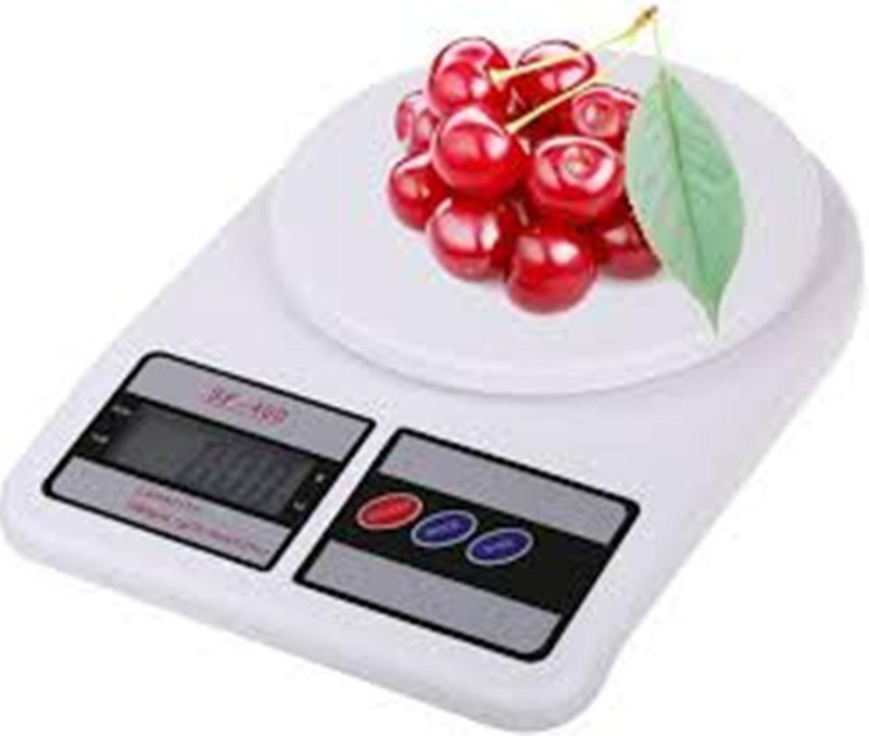 Virgo 10 kg x 1 gm Kitchen Multi-Purpose Weighing Scale(White)