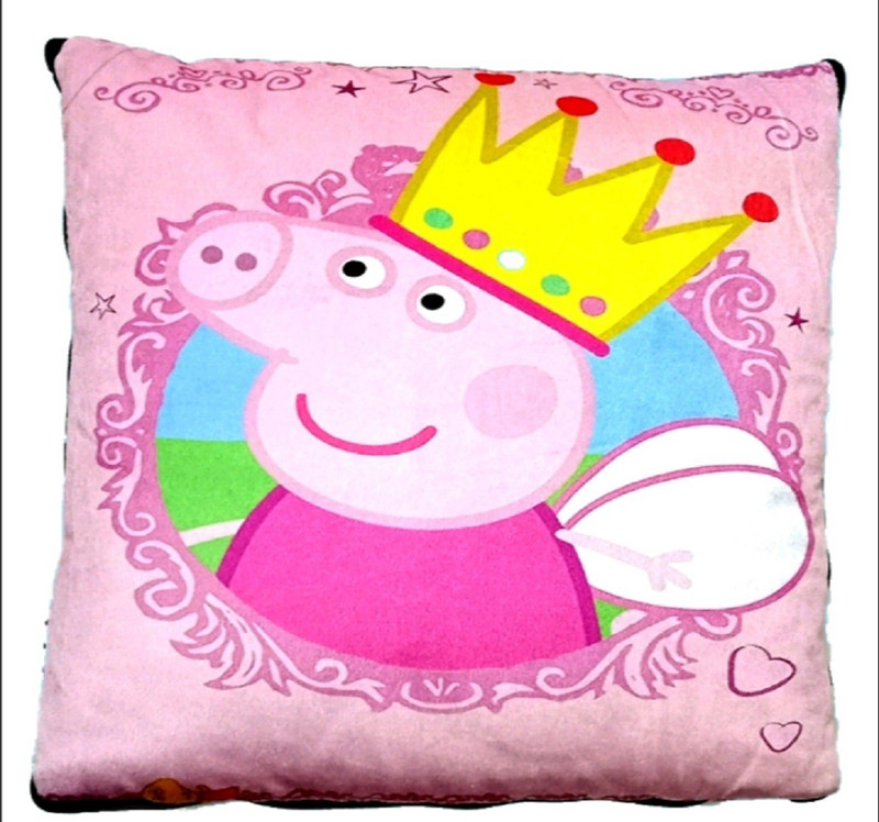 kokomelon Cartoon Crib Fleece Blanket(Poly Cotton, Pink)