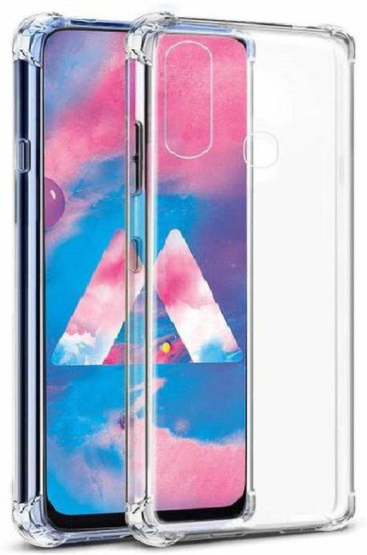 burgeoned Bumper Case for Samsung galaxy a60(Transparent, Dual Protection)