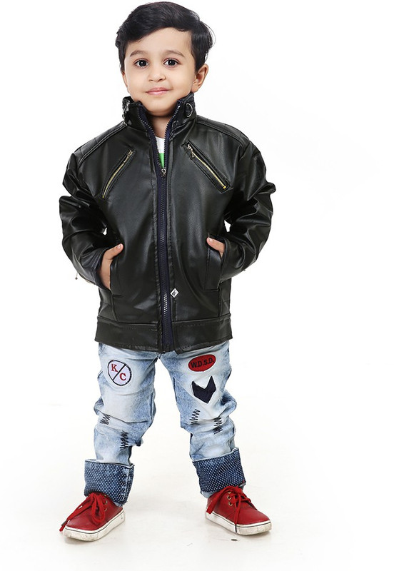 lapataclub Full Sleeve Solid Boy's & Girl's Jacket