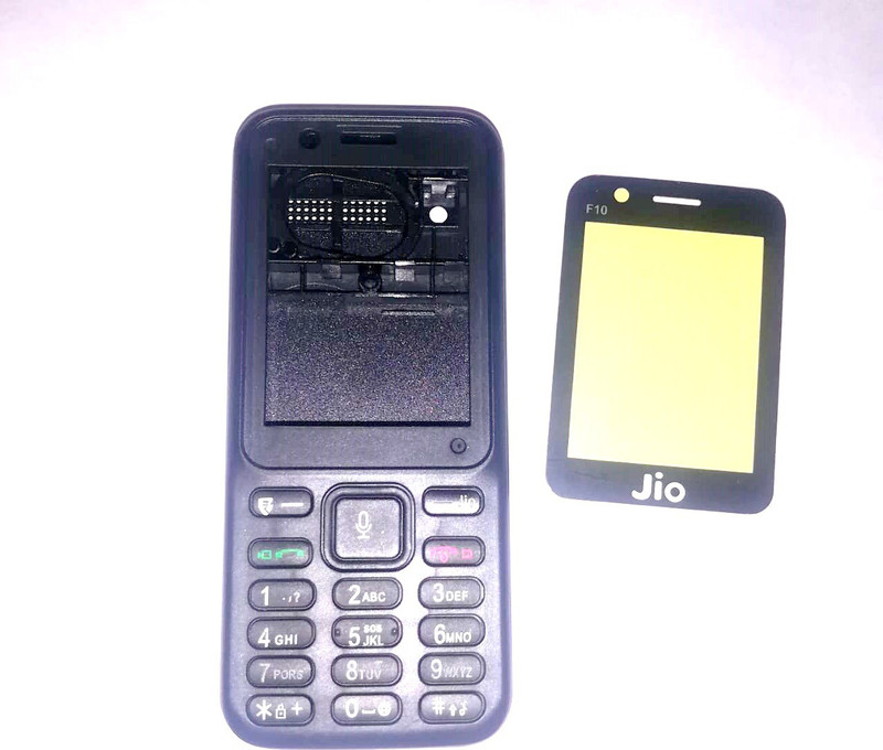 mobicall LYF JIO F10 Front & Back Panel(BLACK)