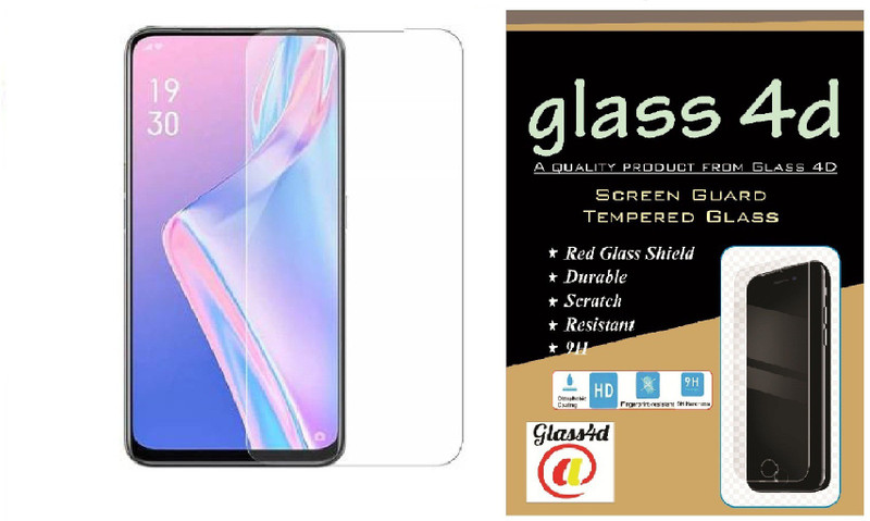 glass 4d Screen Guard for OPPO F11 Pro, OPPO K3, Realme X(Pack of 1)
