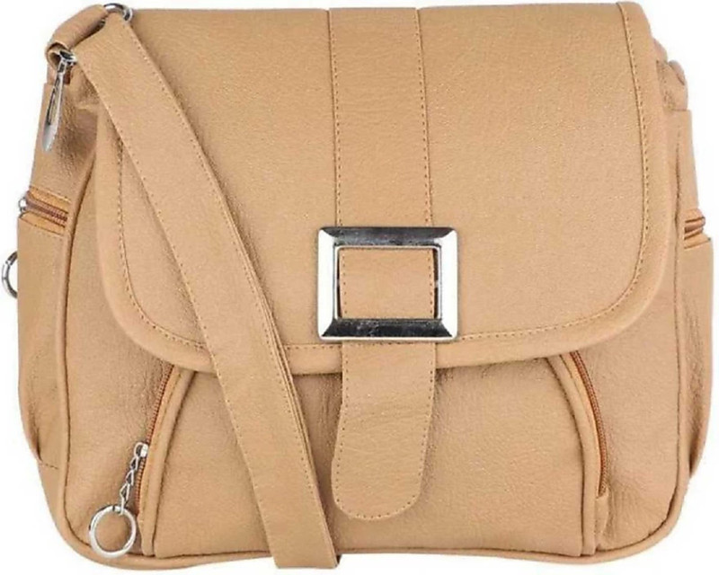 london fox Tan Sling Bag