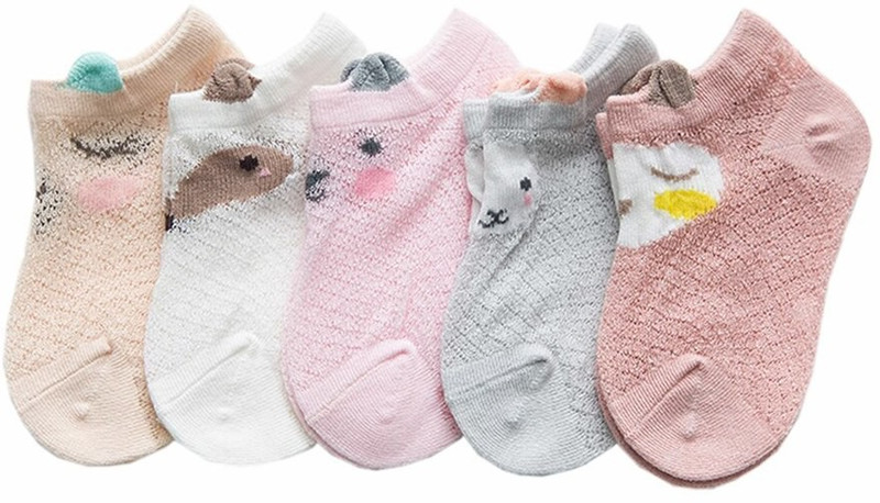kayseria Baby Boys & Baby Girls Solid Ankle Length(Pack of 5)