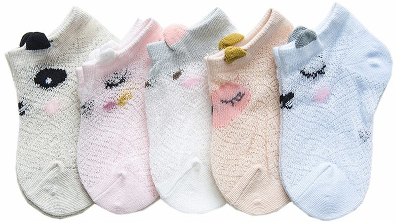 kayseria Baby Boys & Baby Girls Solid Ankle Length(Pack of 5)