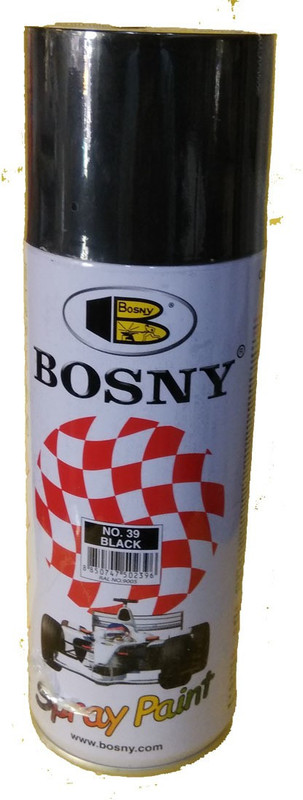bosny black Spray Paint 400 ml(Pack of 1)