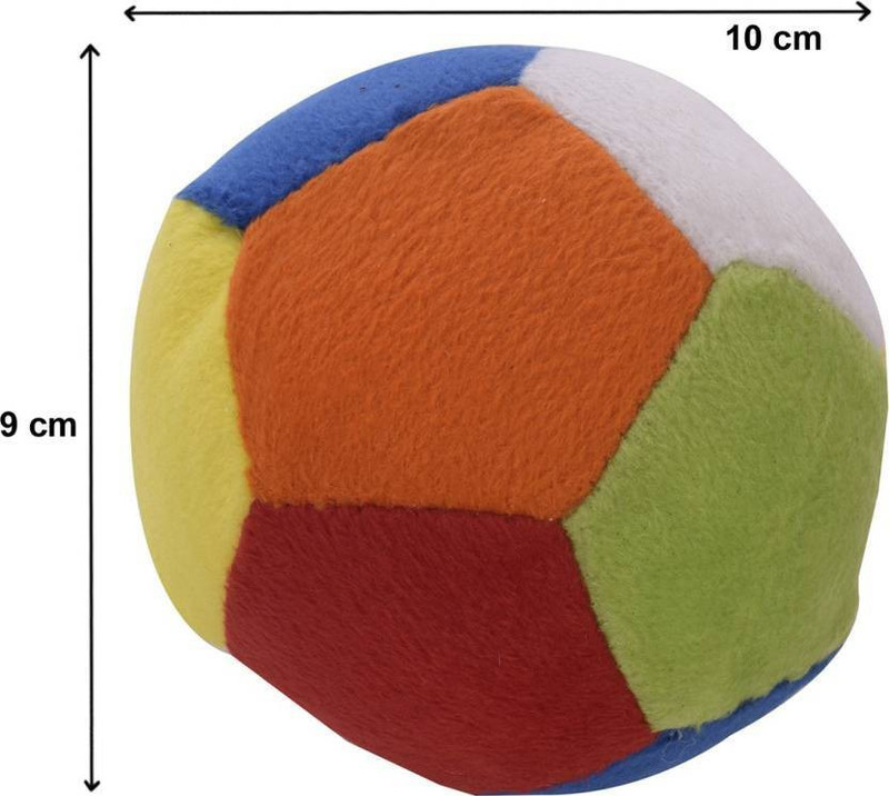 ARC Stuffed Imported Soft Ball for boys and girls  - 10 cm(Multicolor)