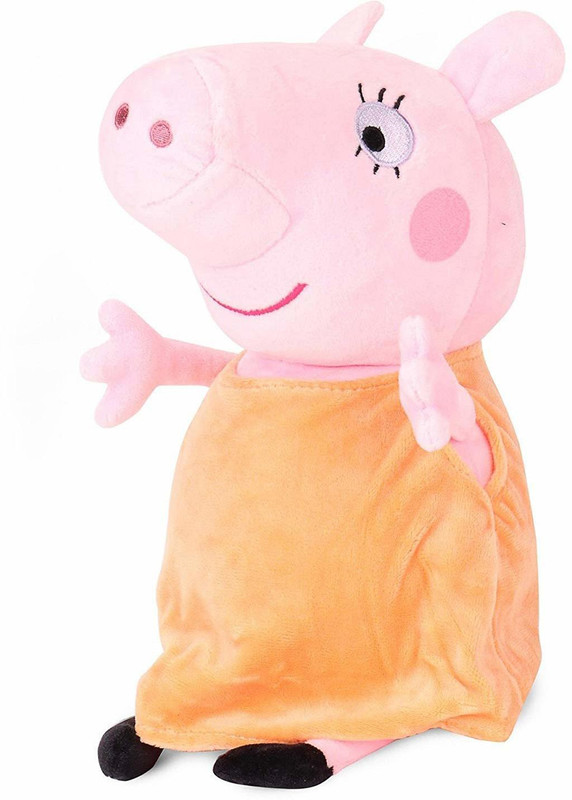 skky bell Peppa Pig Mummy Cute Soft Toys for Kids (19 cm)  - 19 cm(Multicolor)