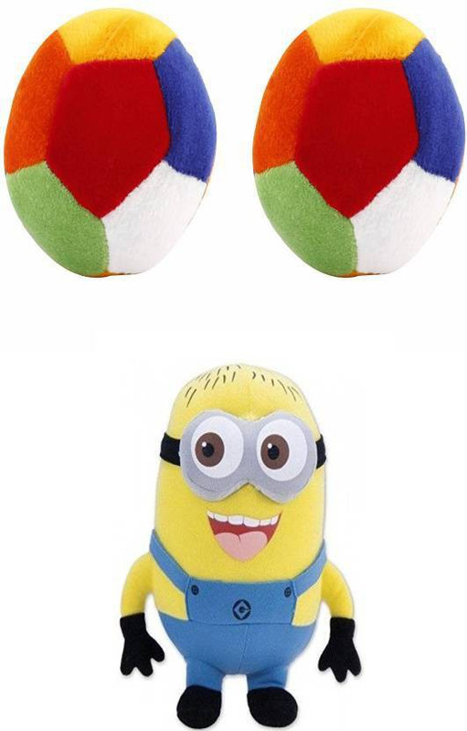 ARC HIGH QUALITY MINIONS AND SOFT BALLS  - 30 cm(Multicolor)
