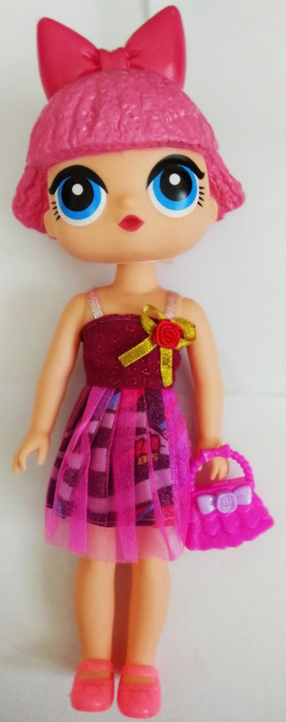 toyuniverse Pink Baby Doll with movable parts and music--33*12* 10 cm(Multicolor)