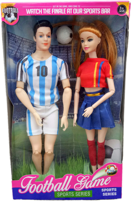 Barbie doll online girl and boy
