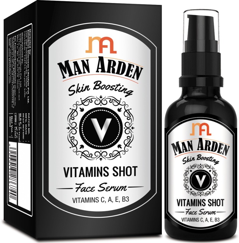 Man Arden Skin Boosting Vitamins Shot Face Serum, 30ml(30 ml)