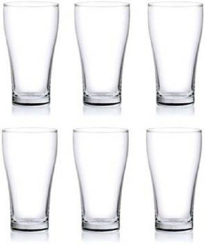 creativecreator GLOI098HG Glass Set(Glass, 280 ml, Clear, Pack of 6)