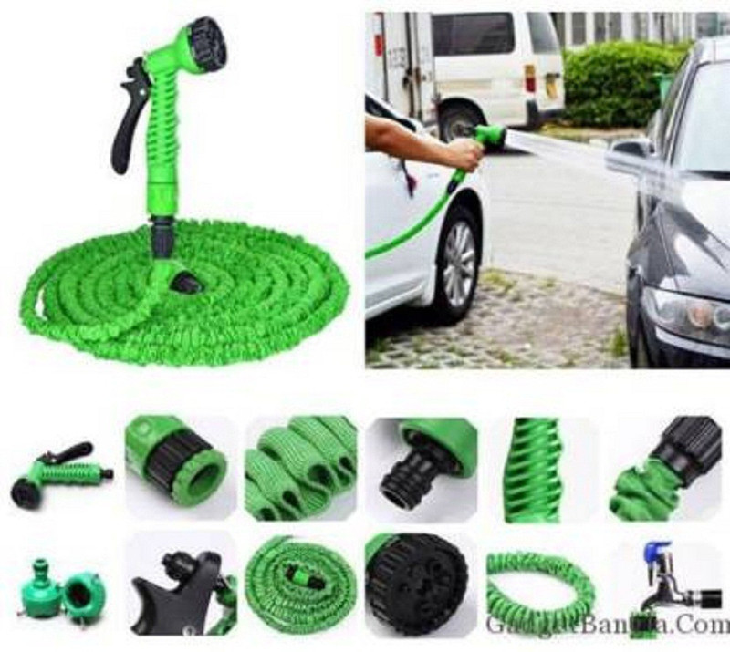 sai enterprise Expandable Magic Hose Pipe 50 Ft/15 M High Pressure Washer Magic Hose Pipe with Pressure Washing Multifunctional Hose Pipe