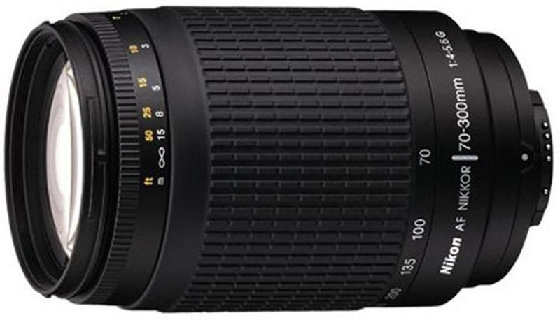 Nikon AF Zoom- 70-300 mm f/4-5.6 G (4.3x) Lens(Black, 62)