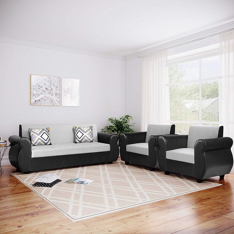 Gnanitha leather clearance sofa