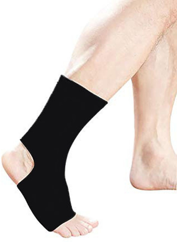 care pharma Anklet Support Ankle Support(Black)