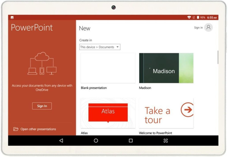 Domo Slate SL32 16 GB 10.1 inch with Wi-Fi+3G Tablet (Gold)