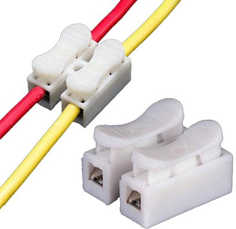 india iot shop Electrical Cable Connectors Quick Splice Lock Wire Terminals Push Electronic Components Electronic Hobby Kit