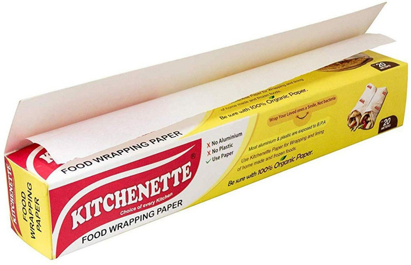 kitchenette Food Wrapping Paper - 20 meters (Pack of 2) Parchment Paper(Pack of 2, 30 m)