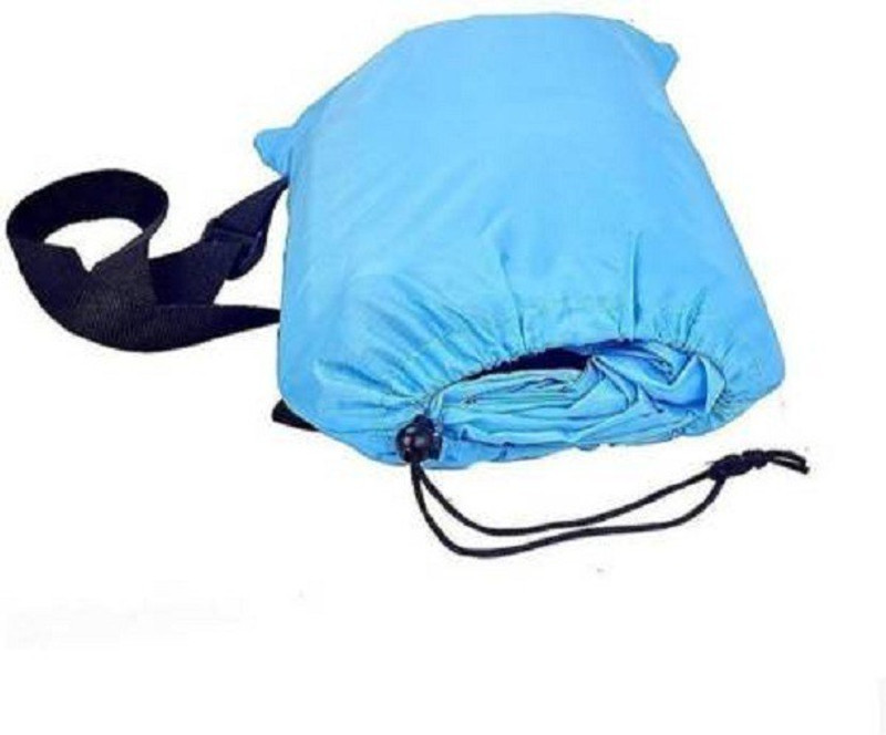 sardar Air Sleeping Bag Polyester Polyester 4 Seater Inflatable Sofa(Color - blue, multi color)