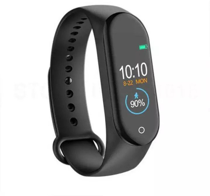 welltech Smart Wrist Band with Activity Tracker(Black Strap, Size : Free)